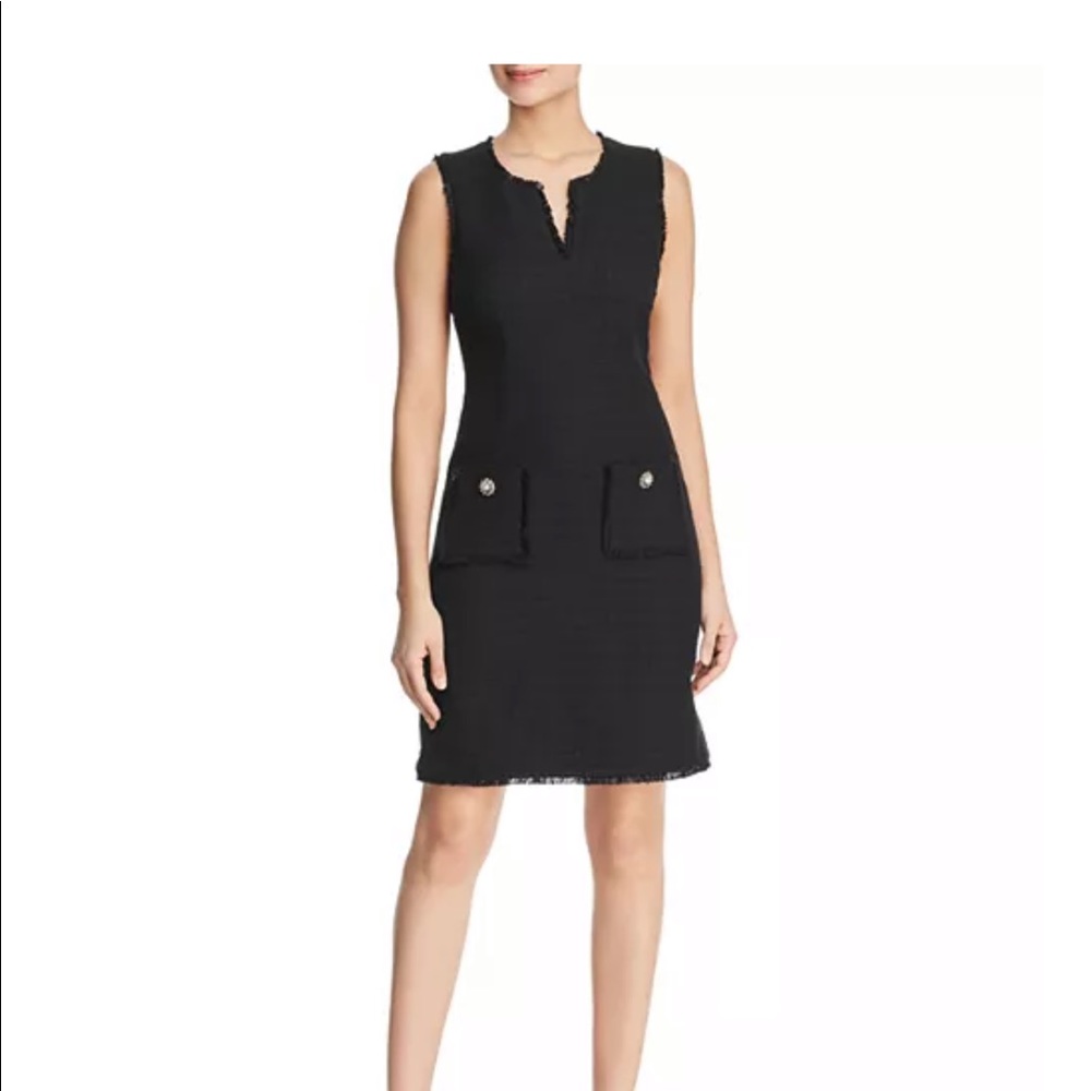 Tweed pocket dress